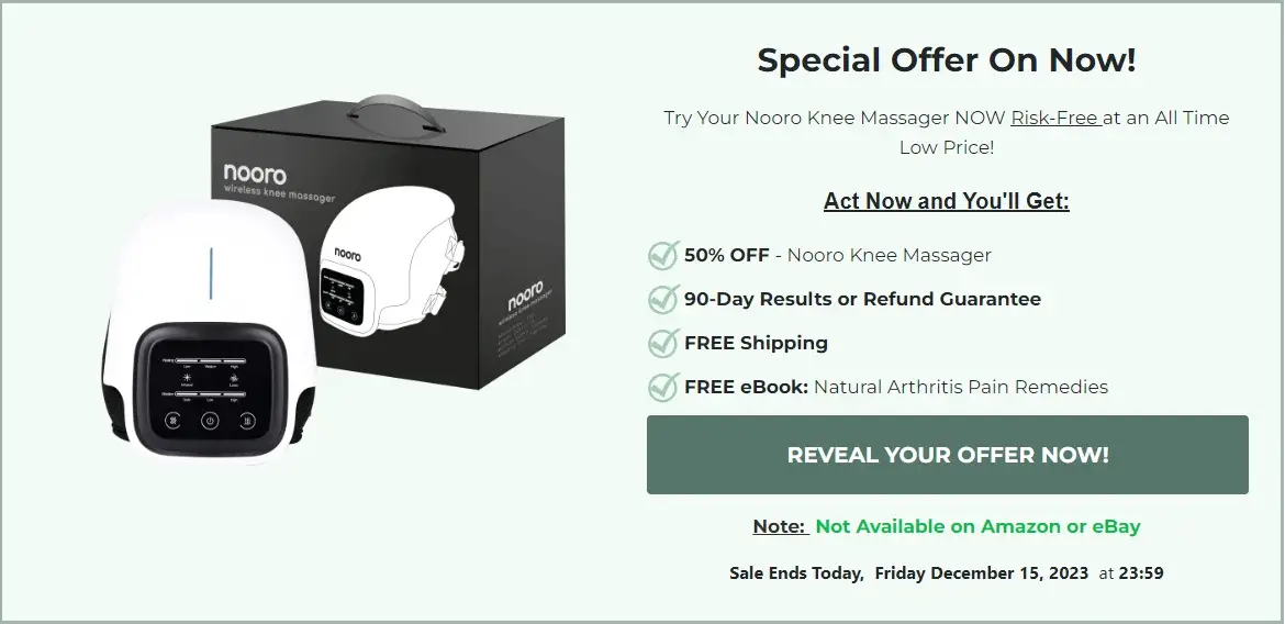 Nooro Knee Massager – Nooro
